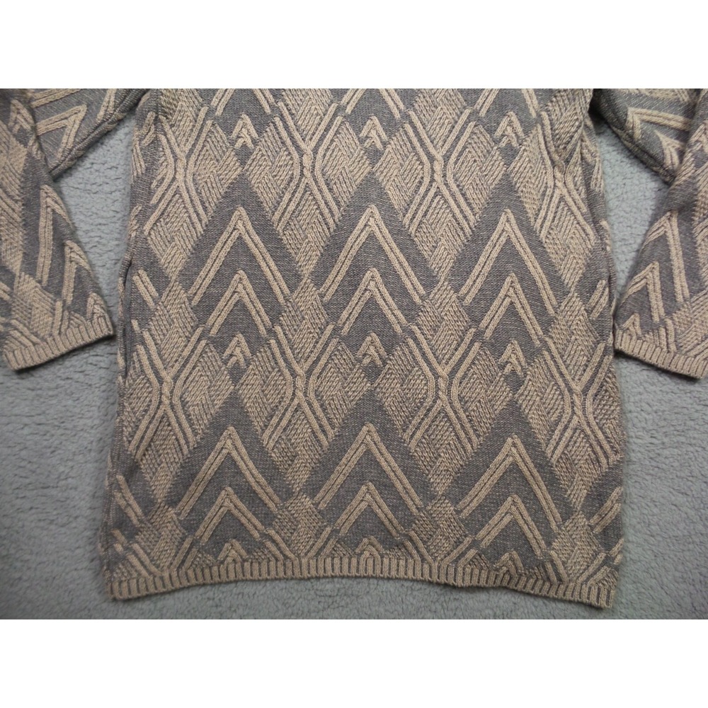 Soft Surroundings Sweater Womens Size Medium Beige Gray Open Front Cardigan NWT - Picture 7 of 15